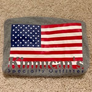 Kinnucans American Flag Pocket Tee Shirt
